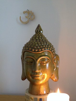 Buddha Statue in Reiki Studio in Ramsgate